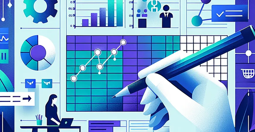 Excel 业务表格制作：如何融合进销存与人事数据